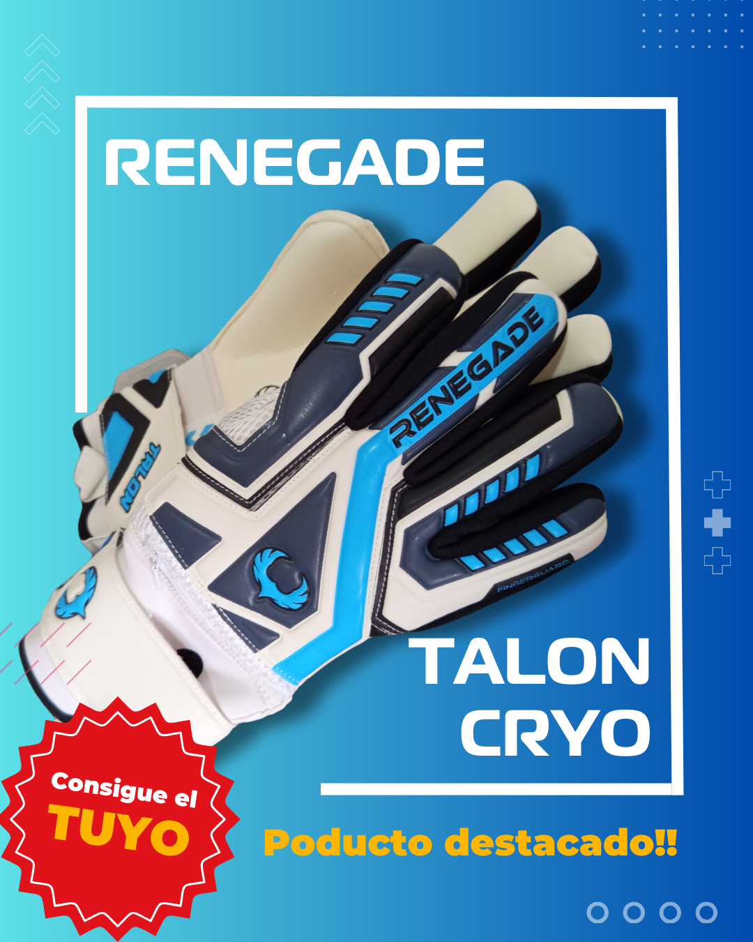 Guantes de Arquero RENEGADE GK Talon Cryo