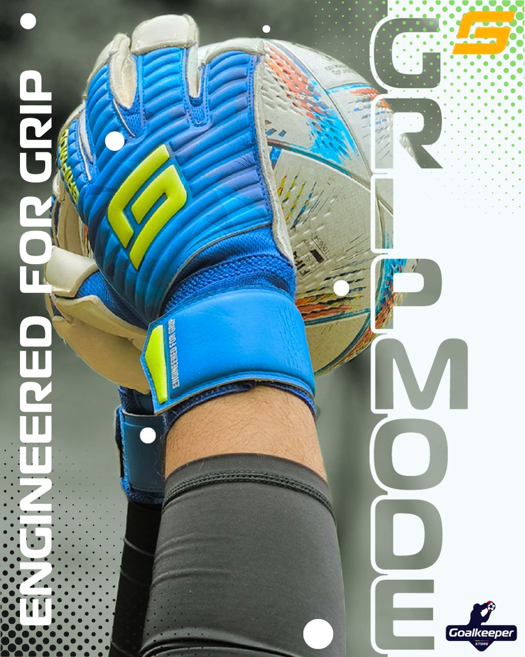 Guante de arquero Gripmode Classic Finger Roll –  con Látex Griptec®