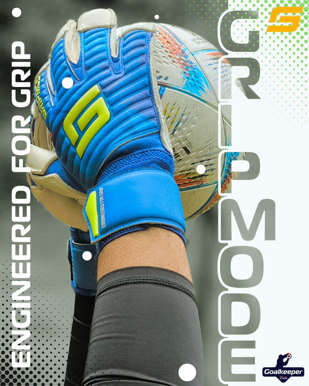 Guante de arquero Gripmode Classic Finger Roll –  con Látex Griptec®