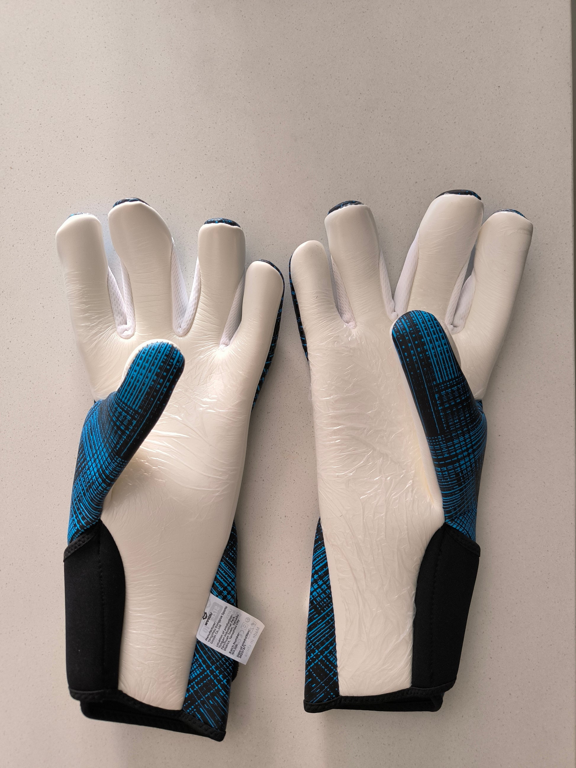 Guantes de arquero WVVOU Nova 1.0 transpirables con Palma de Látex Adhesivo 4+3 mm