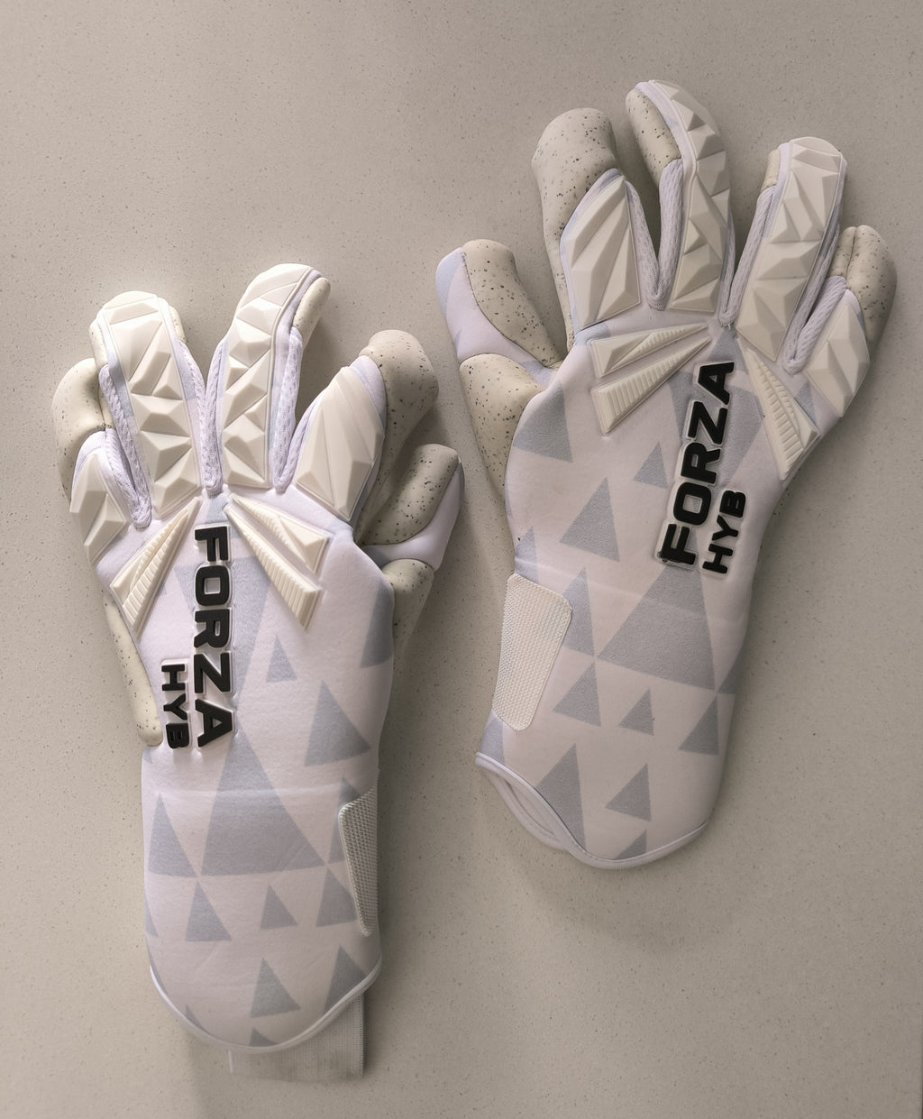 Guantes de arquero Forza HYB - Profesional, con envoltura de látex de cuarzo de 0.157 in en el pulgar