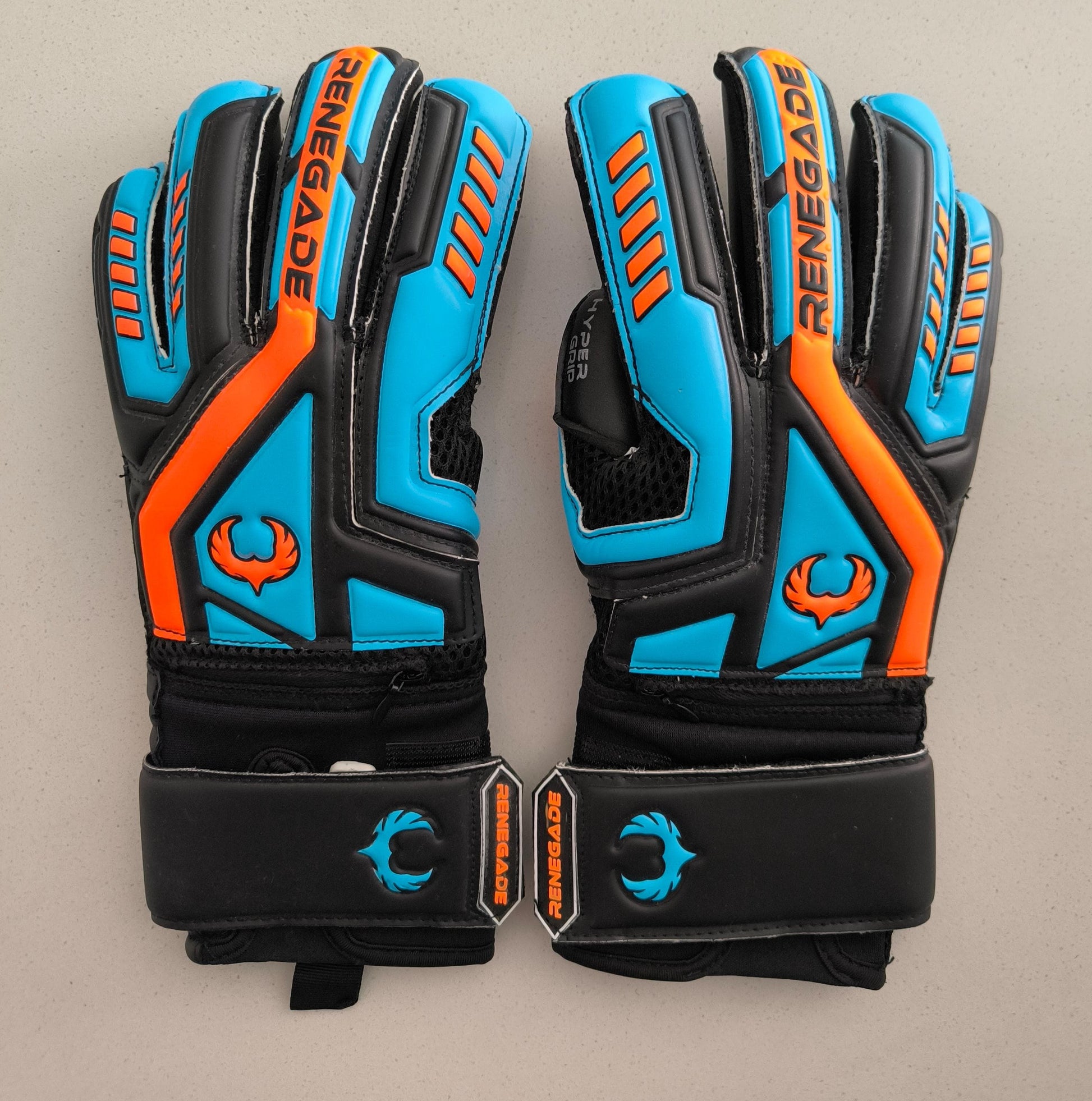 RENEGADE GK Talon – Guantes de Portero con Protector Microbiano, Pro-Tek Fingersave, Hyper Grip