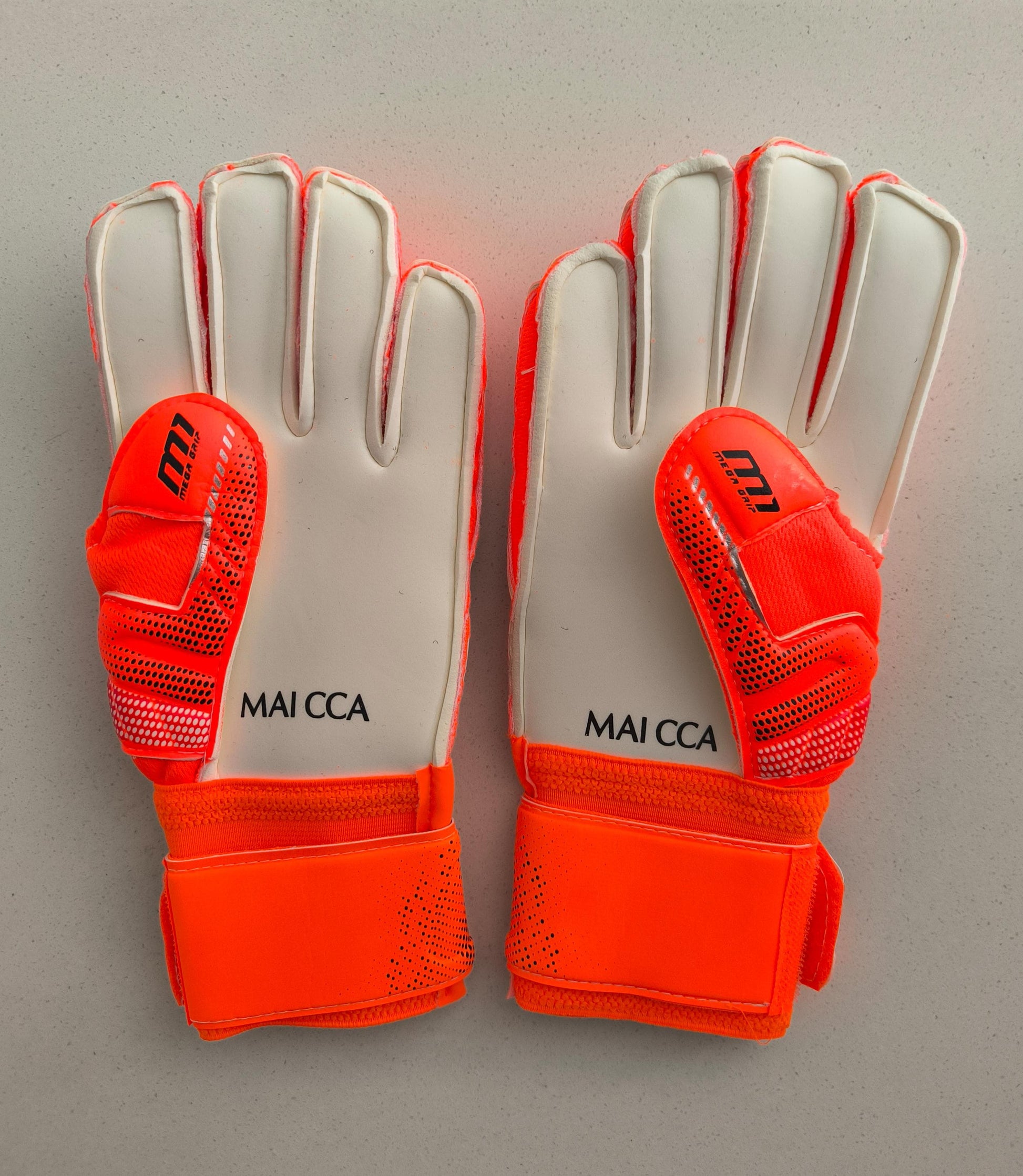 MAI CCA Guantes de Portero para niños, con Protector de Dedos y Bolsa de Transporte Incluida