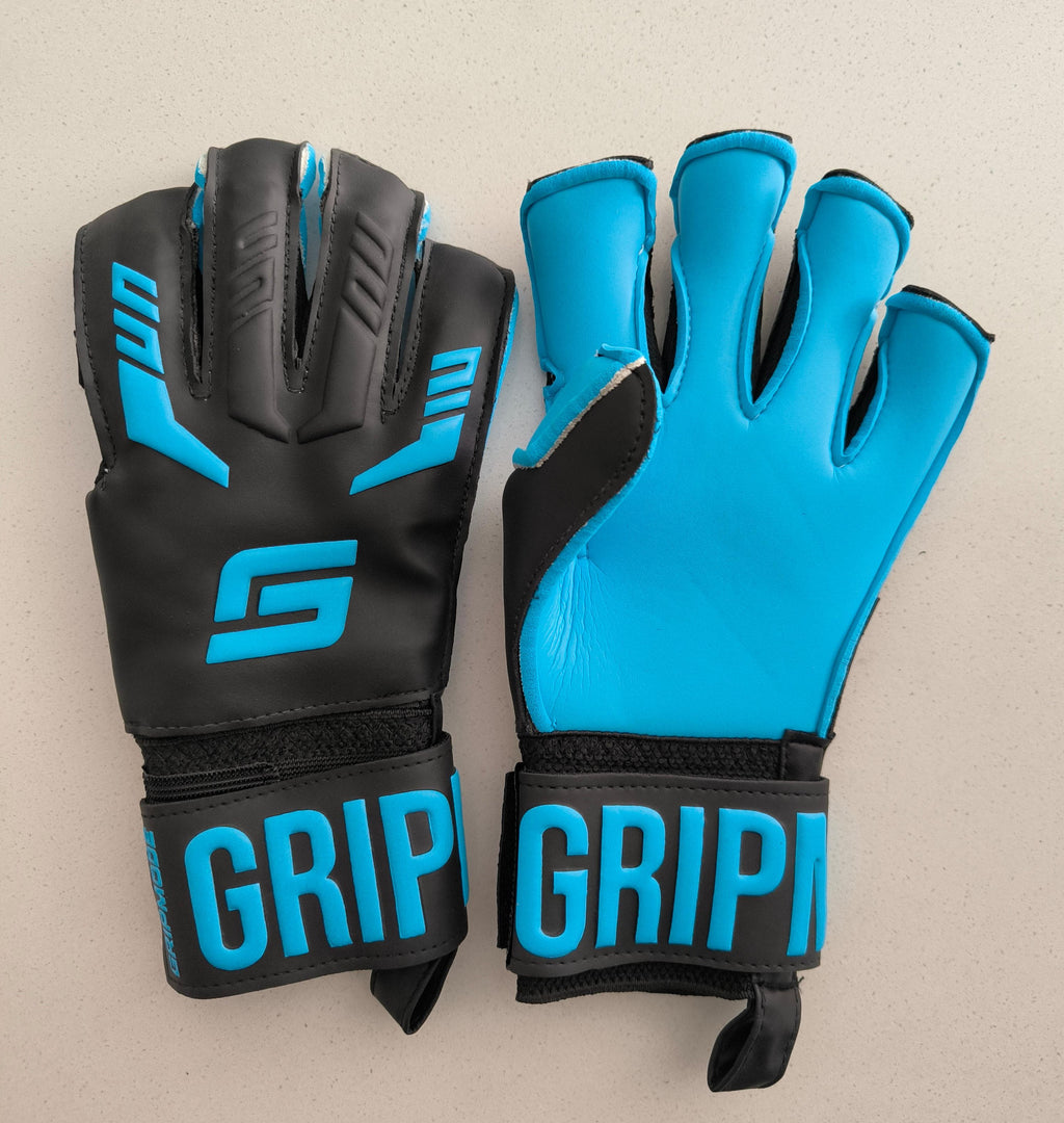 Guantes de Portero para Niños GRIPMODE Aqua Azul