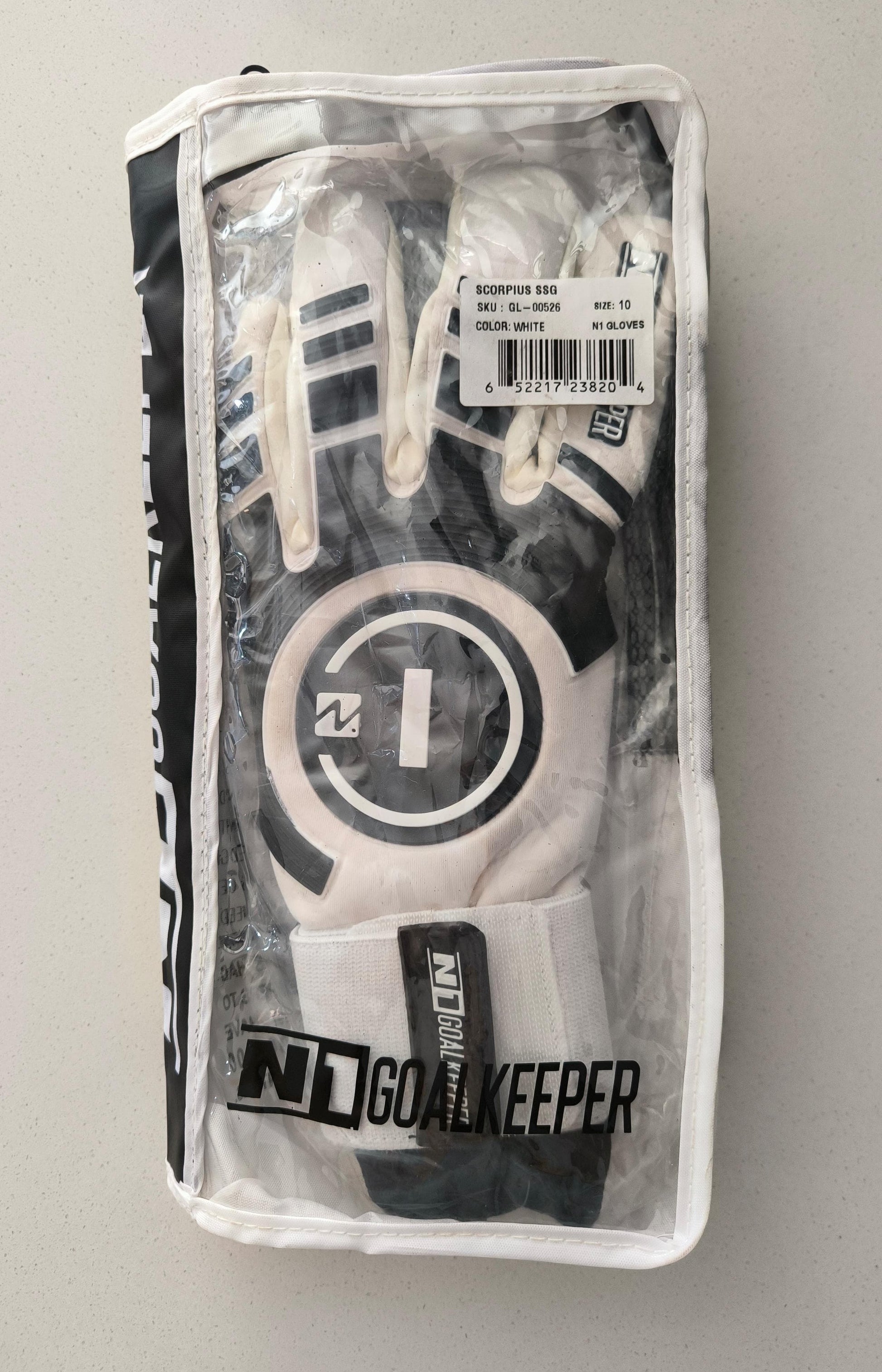 N1 Goalkeeper Scorpius SSG Pro – Guantes de Portero Profesionales Rosa | Corte Negativo y Látex Alemán Antideslizante para Máximo Rendimiento