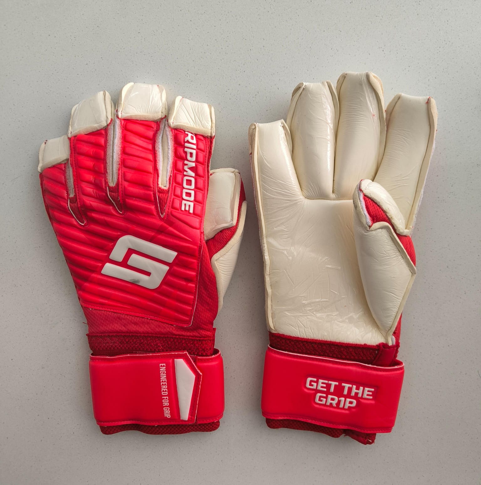 GRIPMODE Finger Roll – Guantes Clásicos de Portero con Látex Griptec® para Todas las Edades y Climas